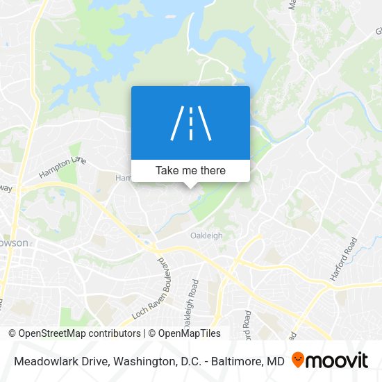 Mapa de Meadowlark Drive