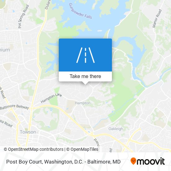 Post Boy Court map