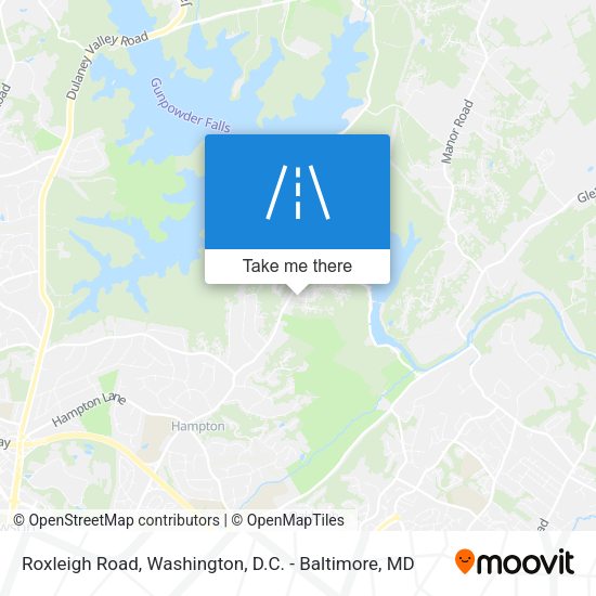 Roxleigh Road map