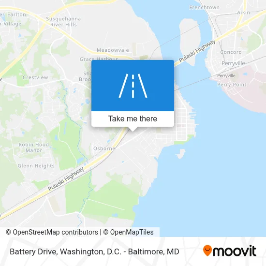 Battery Drive map