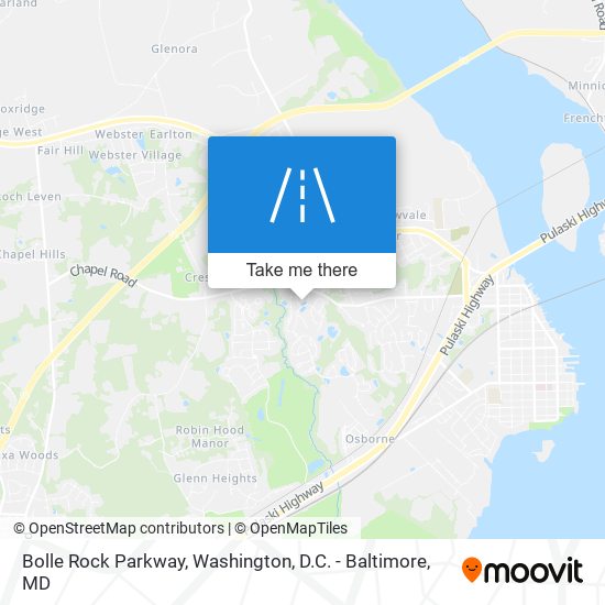 Bolle Rock Parkway map
