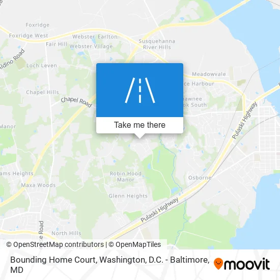 Bounding Home Court map