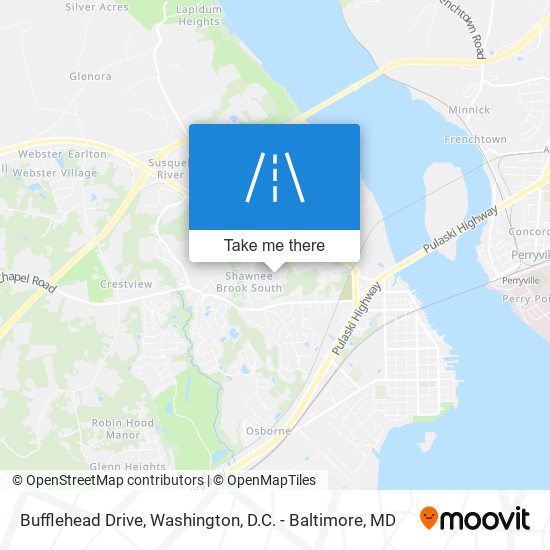 Mapa de Bufflehead Drive