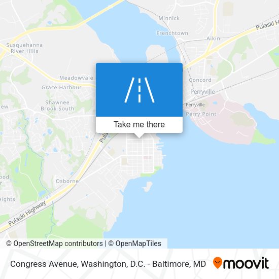 Congress Avenue map