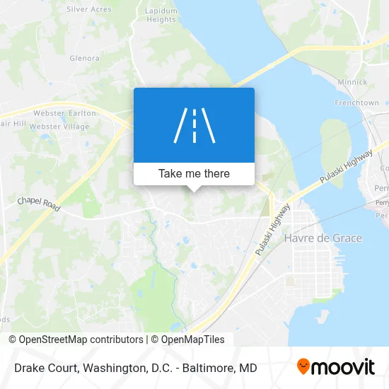 Drake Court map