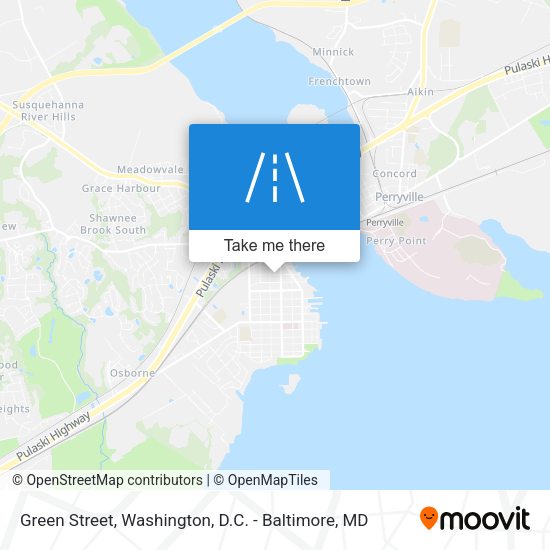 Green Street map