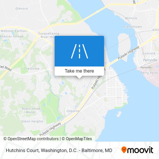 Hutchins Court map