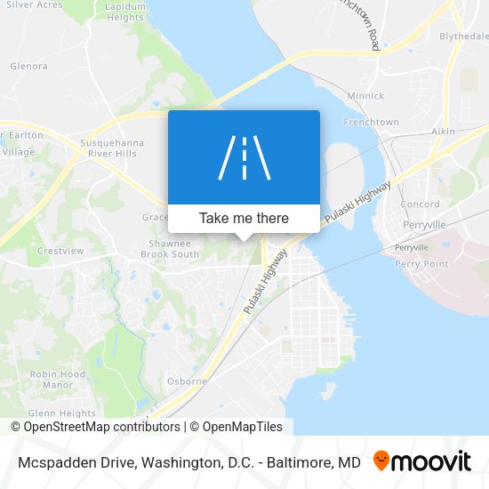 Mcspadden Drive map