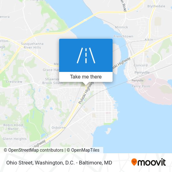 Mapa de Ohio Street