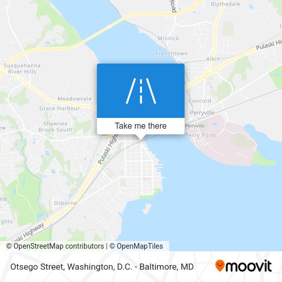 Mapa de Otsego Street
