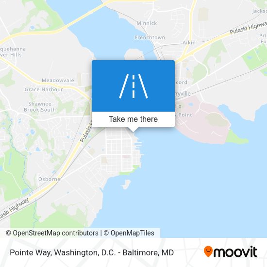 Mapa de Pointe Way