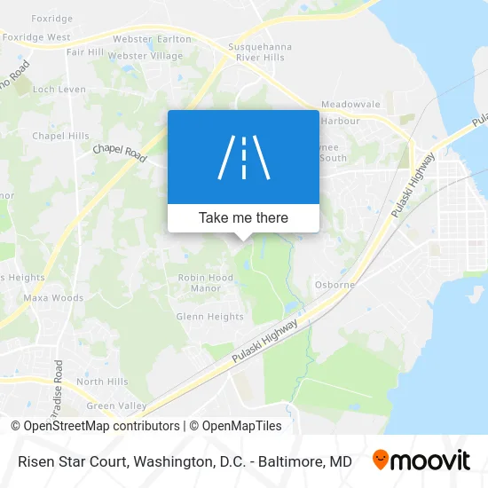 Risen Star Court map