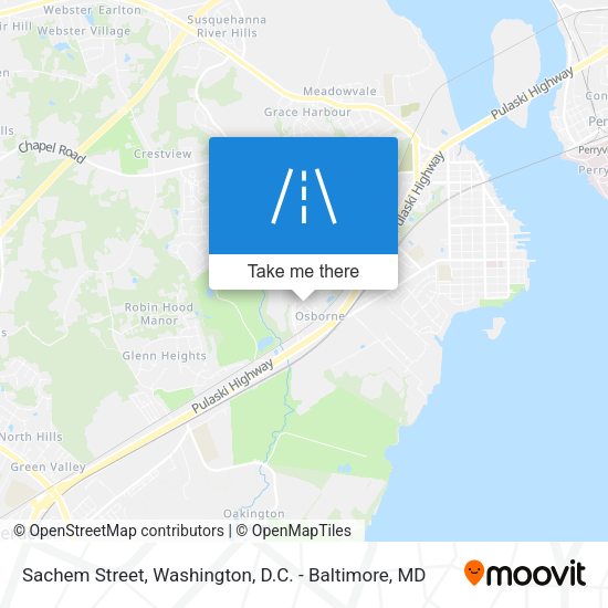 Sachem Street map