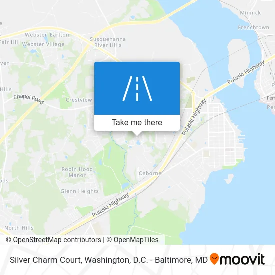 Silver Charm Court map