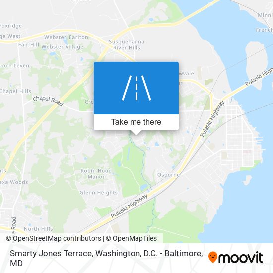 Mapa de Smarty Jones Terrace