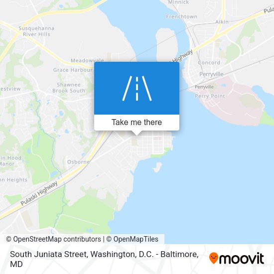 Mapa de South Juniata Street