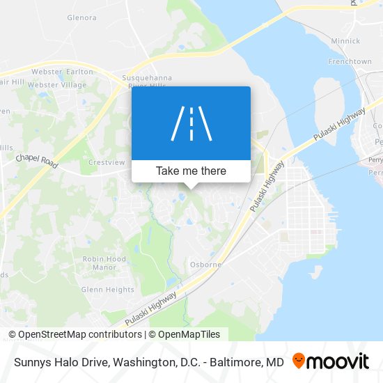 Mapa de Sunnys Halo Drive