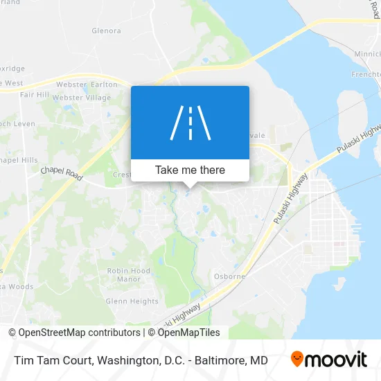 Tim Tam Court map