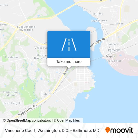 Mapa de Vancherie Court