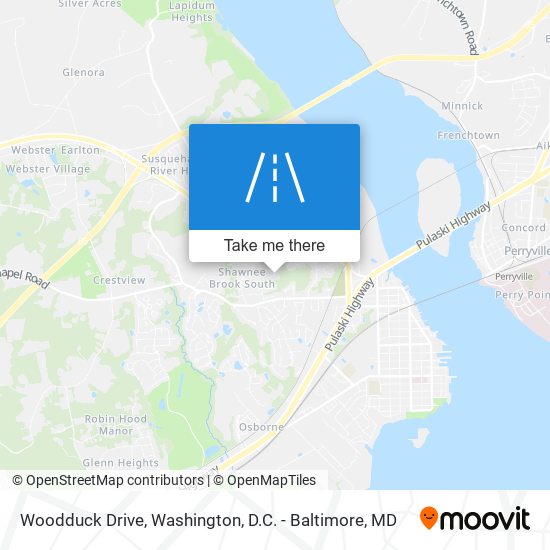 Woodduck Drive map