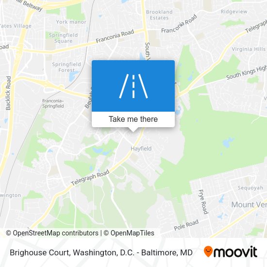 Mapa de Brighouse Court