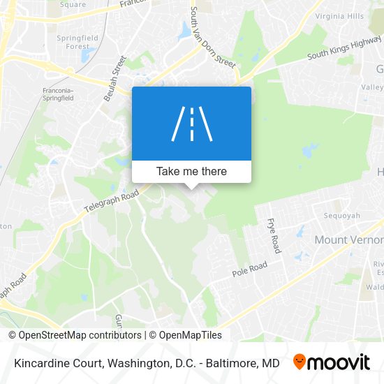 Mapa de Kincardine Court