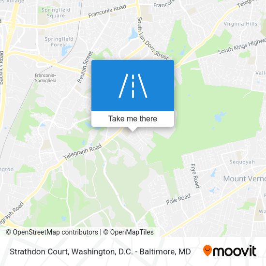 Strathdon Court map