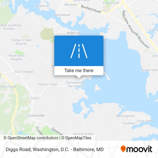 Diggs Road map