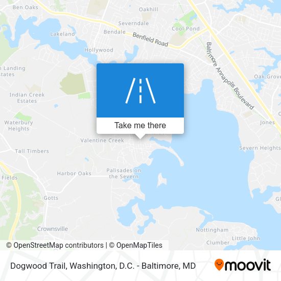 Dogwood Trail map