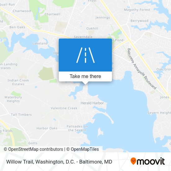 Willow Trail map