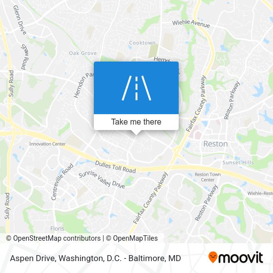 Mapa de Aspen Drive
