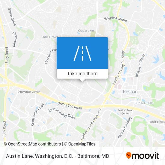 Mapa de Austin Lane