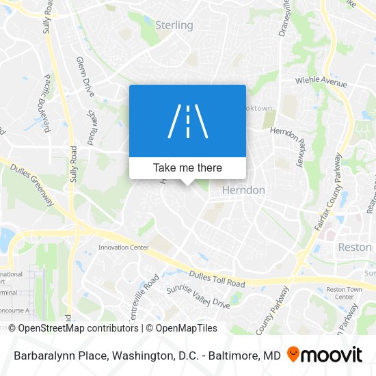 Mapa de Barbaralynn Place
