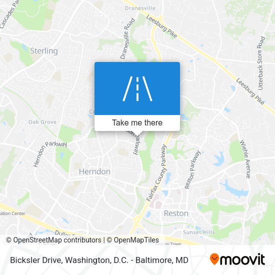 Bicksler Drive map