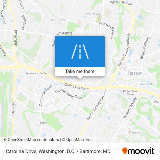 Carolina Drive map