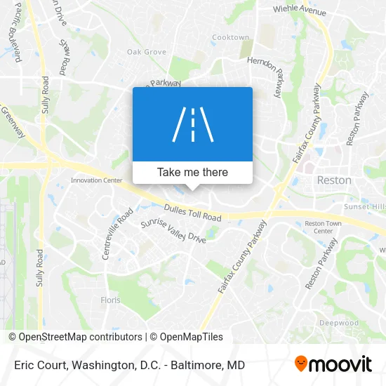 Eric Court map