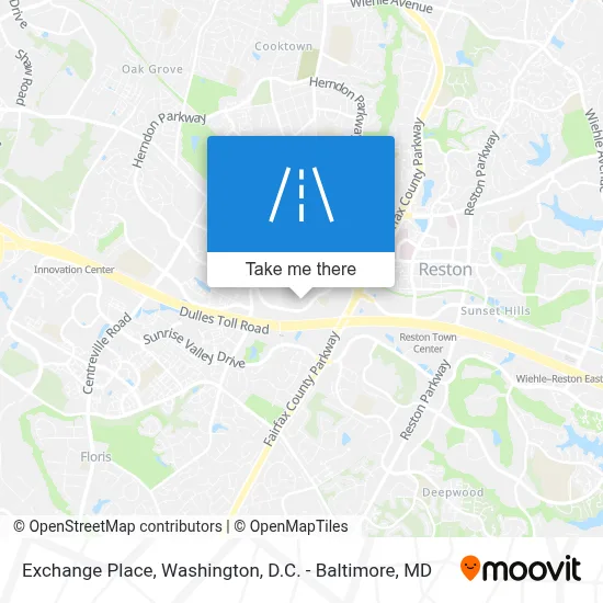Exchange Place map