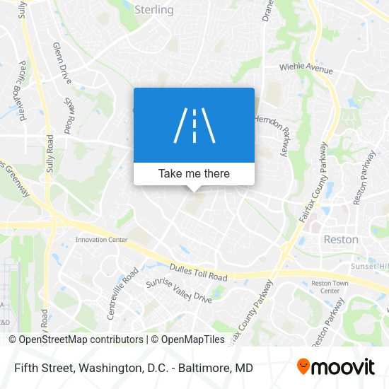 Fifth Street map