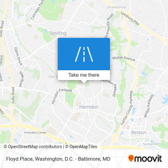 Floyd Place map