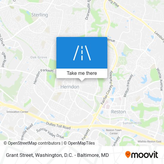 Grant Street map