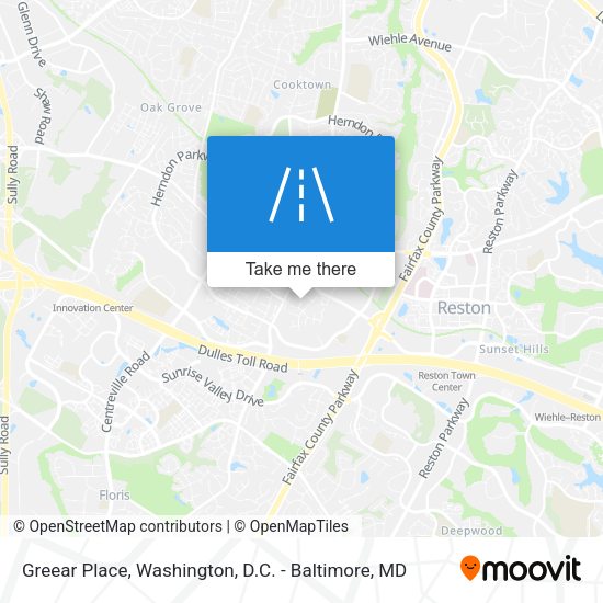 Greear Place map
