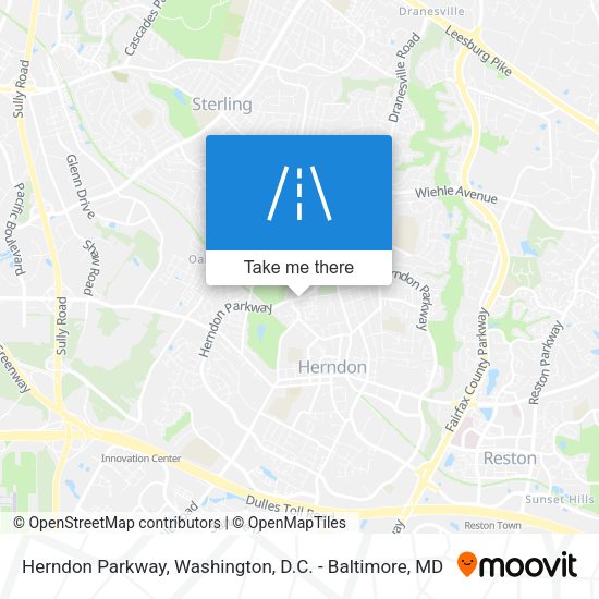 Mapa de Herndon Parkway