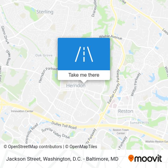 Mapa de Jackson Street