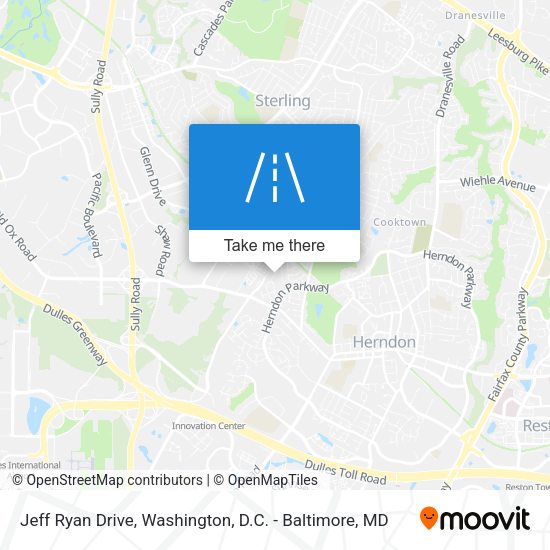 Mapa de Jeff Ryan Drive