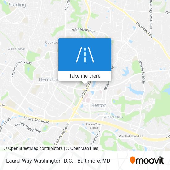 Laurel Way map