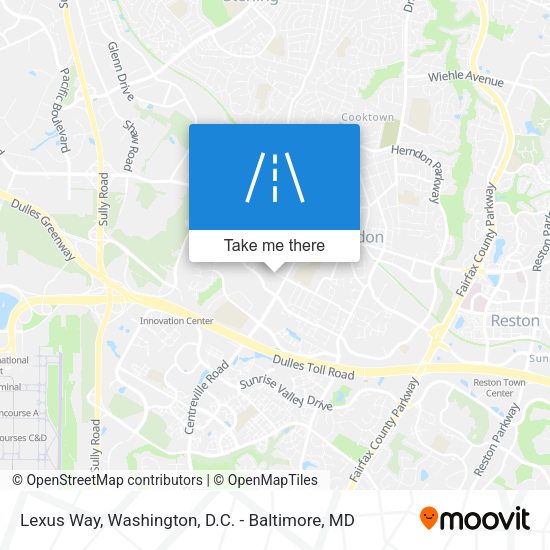 Mapa de Lexus Way