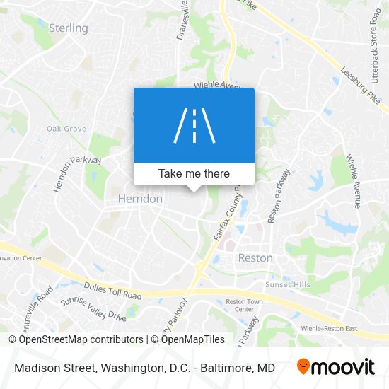 Madison Street map