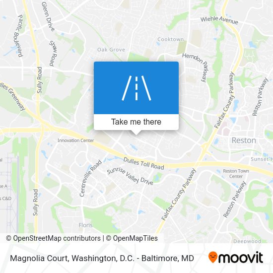 Magnolia Court map