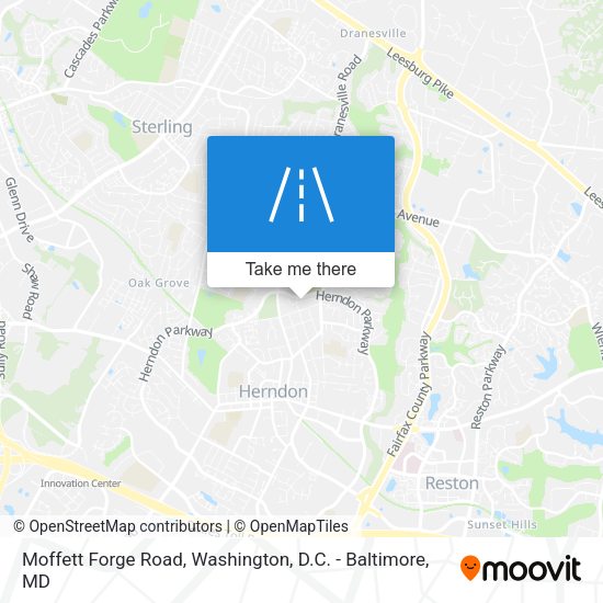 Mapa de Moffett Forge Road