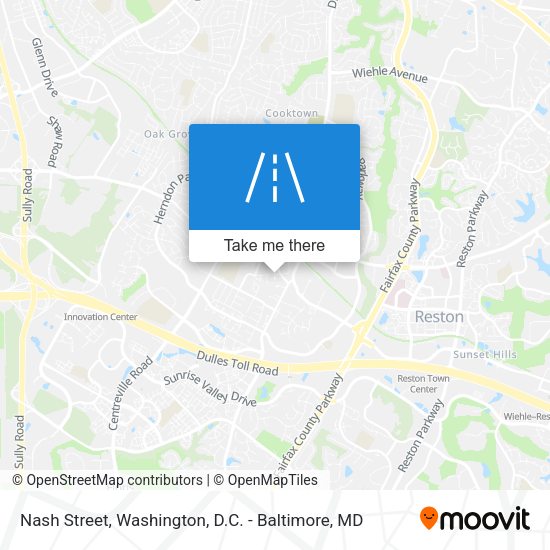 Nash Street map